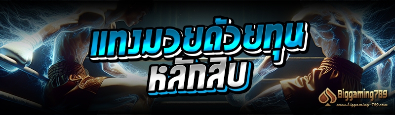 แทงมวยด้วยทุนหลักสิบ